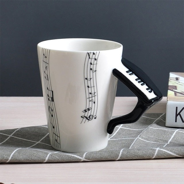 Guitar Musical Theme Mug