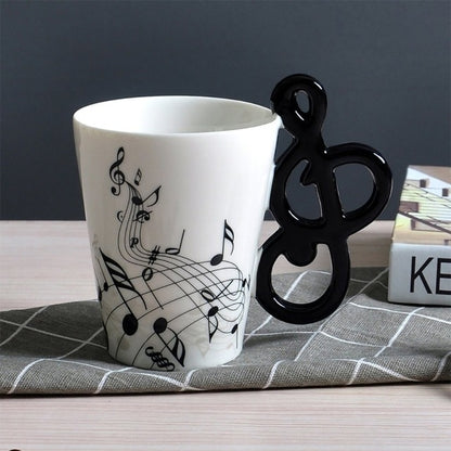 Guitar Musical Theme Mug