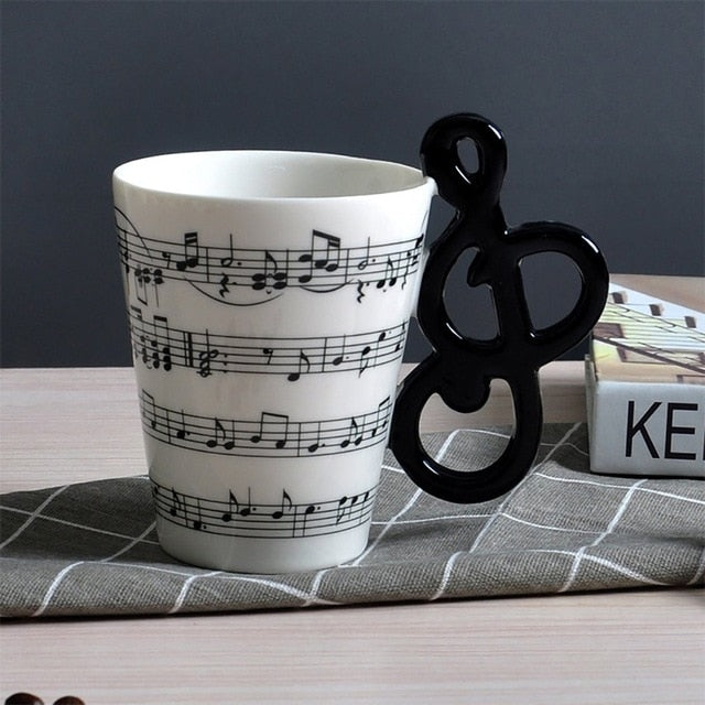 Guitar Musical Theme Mug