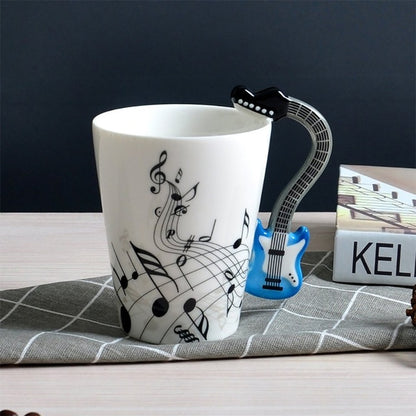 Guitar Musical Theme Mug