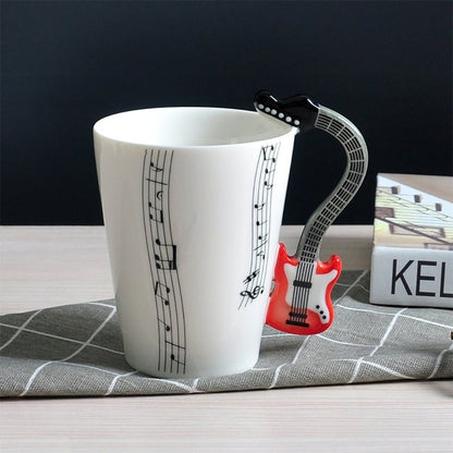 Guitar Musical Theme Mug