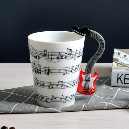 Guitar Musical Theme Mug