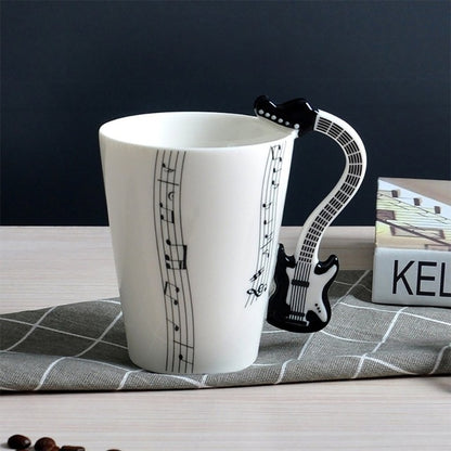 Guitar Musical Theme Mug